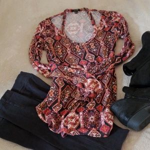 ✌Boho Long Sleeve Top🙂